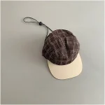 【GOODS】 親子コーデ チェック キャップ - 画像 (6)