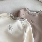 【73-120】 おうち 刺繍 裏起毛 スウェット - 画像 (15)