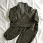 【80-150】 フリースボタン付き セットアップ - 画像 (11)