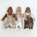 【73-120】 シンプル ボア サロペット - 画像 (7)