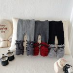 【73-110】 裏起毛 ソックス レギンス - 画像 (5)