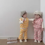 【80-120】ハート ベスト + パンツ セットアップ - 画像 (9)