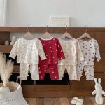 【73-100】総柄 カートゥーン ルームウェア セットアップ - 画像 (11)