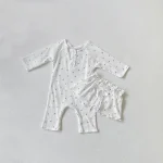 【66-90】 ボンネットOR小花柄 オールインワン - 画像 (15)