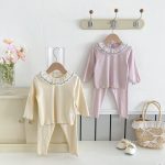 【66-100】可愛い 襟付き ルームウェア セットアップ - 画像 (5)