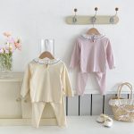 【66-100】可愛い 襟付き ルームウェア セットアップ - 画像 (6)
