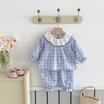 【73-100】フリル襟 カートゥーン プリント ルームウェア セットアップ - 画像 (12)