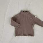 【73-100】 シンプル フリル インナー シャツ - 画像 (4)