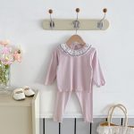 【66-100】可愛い 襟付き ルームウェア セットアップ - 画像 (8)