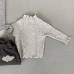 【73-100】 シンプル フリル インナー シャツ - 画像 (5)