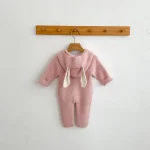 【66-90】 ウサギ帽子 オールインワン - 画像 (7)