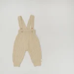 【66-100】 シンプルリブ サロペット - 画像 (11)
