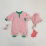 【66-90】 ショール付き バイカラー オールインワン - 画像 (5)