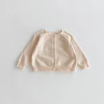 【80-130】 クールネック シンプル カーディガン - 画像 (10)