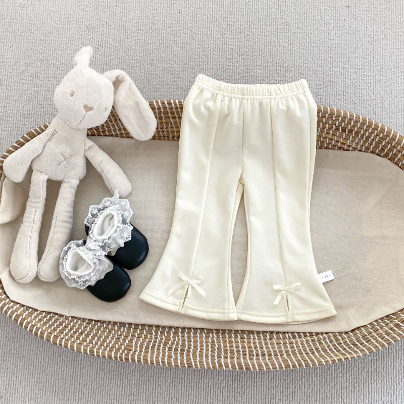 【73-120】蝶結び セミ フレアパンツ - 画像 (8)