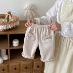 【73-120】 蝶結び コーデュロイ あったか パンツ - 画像 (11)
