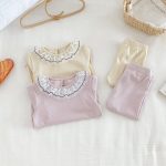 【66-100】可愛い 襟付き ルームウェア セットアップ - 画像 (12)