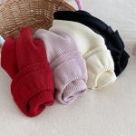 【66-100】ダブル フリル襟 ニット セーター - 画像 (8)