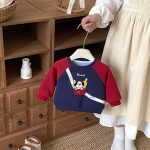 【73-120】 キャラクター 刺繍 あったか トレーナー - 画像 (11)