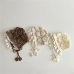 【GOODS】 フラワーニット ボンネット - 画像 (3)