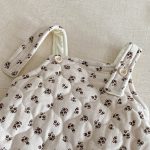【66-90】 花柄 キャミロンパース＆裏起毛 トップス - 画像 (10)