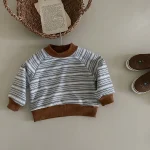 【80-140】 ボーダープル オーバー - 画像 (5)
