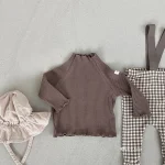 【73-100】 シンプル フリル インナー シャツ - 画像 (8)