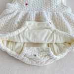 【66-90】 カラフル ハート 裏起毛 ロンパース レース リブ インナー - 画像 (15)
