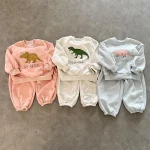 【80-150】 恐竜柄 セットアップ - 画像 (13)
