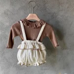 【73-100】フリルウェスト サロペット - 画像 (6)