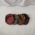 【GOODS】 チェック ベレー 帽子 - 画像 (10)