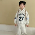 【80-150】 27ロゴ ボア付き セットアップ - 画像 (4)
