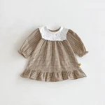 【66-130】 スクエア襟 ワンピース or ロンパース - 画像 (12)