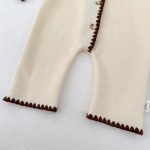【66-90】 スカラップ 裏起毛 カバーオール - 画像 (15)