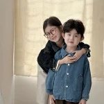 【80-150】 ポケット付き デニム アウター - 画像 (11)