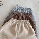 【73-120】 おうち 刺繍 裏起毛 パンツ - 画像 (12)