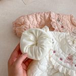 【66-90】 刺繍 カートゥーン 中綿 カバーオール - 画像 (13)