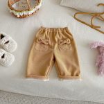 【73-120】 蝶結び コーデュロイ あったか パンツ - 画像 (8)