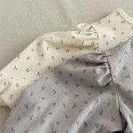 【80-130】 花柄 レース トップス - 画像 (11)
