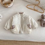 【73-120】 刺繍 カートゥーン リバーシブル コート - 画像 (14)