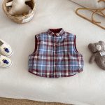 【73-120】 刺繍 カートゥーン リバーシブル ベスト - 画像 (16)
