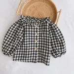 【66-90】フリル サロペット ロンパース or シャツ - 画像 (6)