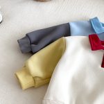 【73-120】 配色 裏起毛 スウェット - 画像 (12)
