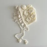 【GOODS】 フラワーニット ボンネット - 画像 (8)