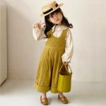 【90-130】 トップス+オールインワン セットアップ - 画像 (4)