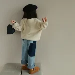 【90-140】 花柄 セーター - 画像 (5)