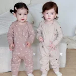 【66-100】 ヨーロッパ風 小花柄 オールインワン - 画像 (14)