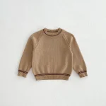 【80-130】 フロントポケットコーデュロイ サロペット OR セーター - 画像 (13)