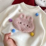 【73-120】 ぽんぽん付き ニット セーター - 画像 (14)