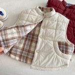 【73-120】 刺繍 カートゥーン リバーシブル ベスト - 画像 (19)